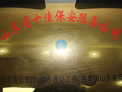 山东省十佳保安服务公司